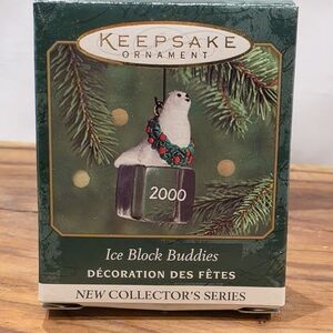 Hallmark Keepsake Ornament Ice Block Buddies